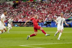 Slovenia Gigit Jari, Denmark Kuasai Babak Pertama dengan Skor 1-0!