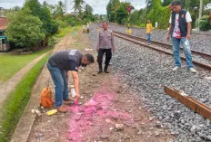 Kereta Api Babaranjang Hantam Pria di Prabumulih, Nyawa Tak Terselamatkan