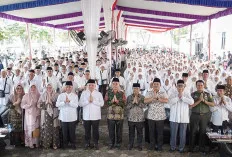 Lepas 270 JCH Muba, Pj Bupati Sandi Fahlepi Minta Jemaah Jaga Kesehatan 