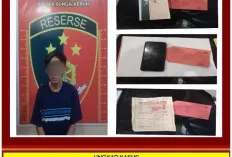 Unit Reskrim Polsek Sungai Keruh Tangkap Pencuri Rumah , Pelaku Petani Asal Plakat Tinggi