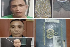 Satreskrim Polres Muba Amankan Empat Pelaku Pencurian Sepeda Motor
