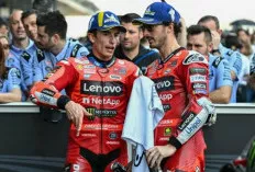 Bos Ducati Waspadai Persaingan Panas Marc Marquez vs Pecco Bagnaia