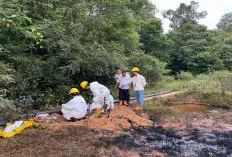 Pipa PT Medco E&P Bocor Sebabkan Kebakaran, Nyaris Bakar Pemukiman Warga