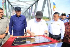 Jembatan Air Lematang Diresmikan, Herman Deru Dorong Konektivitas dan Produktivitas Warga Muara Enim