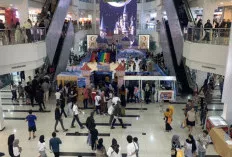 Lebaran Ke2, PTC Mall Palembang Ramai Pengunjung