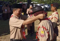 387 Peserta Meriahkan LT II Pramuka Plakat Tinggi