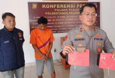 Dodi Dores Asal Plaju Palembang Konsumsi Ganja, Berakhir di Polsek 