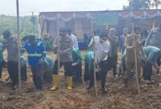 Polsek Sanga Desa Tanam Jagung Serentak Dukung Ketahanan Pangan Nasional