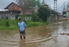 Ratusan Perumahan Warga di Tanah Mas Banyuasin Terancam Terisolasi Dikepung Banjir   