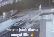 Geger, Bunyi Suara Bedentum dari Langit, “Meteor Jatuh” Warga Sungai Lilin Menjadi Gempar
