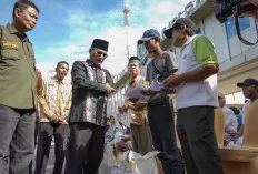 Pemkab Muba Salurkan Bantuan Beras untuk Warga Prasejahtera 
