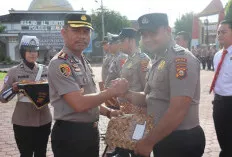 Apresiasi Kinerja dan Prestasi: Kapolres Muba Berikan Penghargaan kepada Anggota Berdedikasi