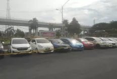 Tegas! Polrestabes Palembang Kandangkan Kendaraan yang Melanggar di Malam Minggu 