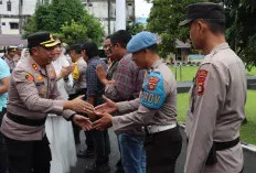 Personel Polres Lubuklinggau Berkumpul Bersama, Gelar Halal Bihalal   
