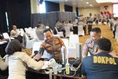 Cek Kesehatan Personel Satgas Operasi Mantap Brata Musi 2024