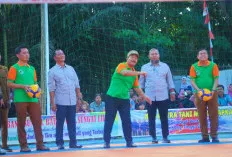 Wabup Rohman Buka Turnamen Bola Voli Koin Cup 2025 di Sungai Lilin: Semangat Sportivitas dan Gotong Royong 