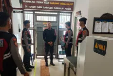 Pastikan Kondisi Aman dan Kondusif, Lapas Sekayu Terima Patroli Polres Muba