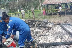 Tragis! Rumah Warga di Babat Toman Terbakar, Dua Orang Tewas Terjebak dalam Kobaran Api