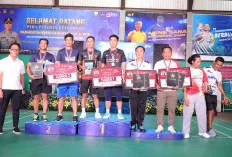 Dominasi Bulu Tangkis dan Pencak Silat, Polres Muba Jadi Juara Umum Kapolda Cup VI