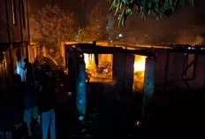 Kebakaran Hanguskan 4 Rumah di OKI, Tujuh KK Kehilangan Tempat Tinggal