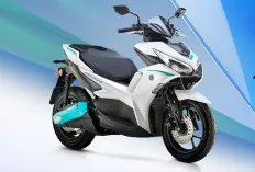 Motor Listrik Yamaha Aerox-e Meluncur! Desain Sporty, Turbo Mode dan Fitur Premium Lengkap