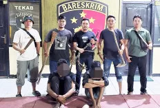 Tim Singo Layo Tangkap Dua Pencuri Kabel Lampu Jalan di Tanjung Senai