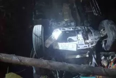 Kecepatan Tinggi, Hindari Lubang di Jalinteng Mura-Muba, Straga Terjun Bebas ke Jurang, 1 Penumpang Meninggal 