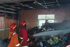 Ribuan Buku di Perpustakaan SMP Muhammadiyah Prabumulih Rusak 