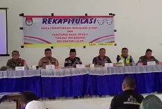 PPK Lalan Mulai Lakukan Rapat Pleno Rekapitulasi Surat Suara Pemilu 2024