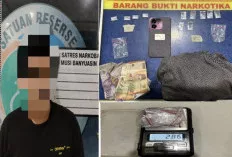 Kurang dari 24 Jam, Amankan Tiga Pengedar Narkoba dengan Puluhan Gram Sabu!