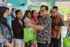 Disdikbud Muba Hadiri Kegiatan Ramadhan Berbagi di SD Negeri 8 Sekayu
