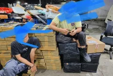 Waduh! Pengantar Barang Paket Shoope Diduga Terlibat Pengiriman Rokok Illegal 