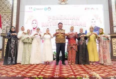 Hadir di Halal Bihalal TP PKK Se-Sumsel, Hj Patimah Toha Tekankan Pentingnya Harmoni Keluarga