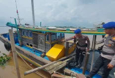 Tangkap Ikan Pakai Trawl, Empat Nelayan Banyuasin Diciduk Ditpolairud Polda Sumsel