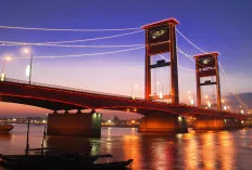 Taukah Kamu? Jembatan Ampera Dibangun pada Tahun Berapa hingga Menjadi Ikon Menarik Destinasi Wisata