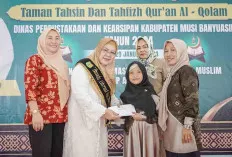 Pj Bupati H Apriyadi Kukuhkan Pembina dan Pengurus Taman Tahsin dan Tahfizh Qur’an Al Qolam 2024