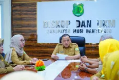 Pj Bupati Sandi Fahlepi Kunjungi Kantor Dinas Koperasi dan UMKM, Ini Kebijakan yang Diambil 