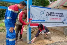 Dukung Masyarakat Atasi Masalah Air, Pertagas Resmikan Sarana Distribusi Air Bersih