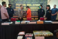 Residivis Pengedar Narkoba Ditangkap, Polisi Sita Sabu Senilai Miliaran Rupiah