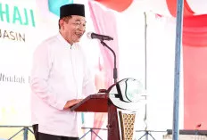Bupati H M Toha Bersama Wabup Rohman Lepas Ratusan Calon Jamaah Haji 2025