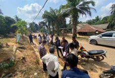  Pemerintah Kecamatan Tungkal Jaya Cek Program Ketahanan Pangan dan Infrastruktur Desa Berlian Jaya