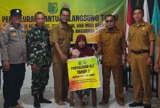 Pemdes Sumber Rejeki Salurkan BLT Dana Desa, Dibagikan Langsung 2 Tahap Sekaligus