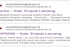 Waduh?Website Pemerintah Empat Lawang Berisi Situs Promosi Judi Online Kaisar 303, Kominfo Lakukan Pemulihan