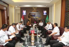 Pj Gubernur Elen Setiadi Terima Tim OTS Wantannas RI, Bahas Pelaksanaan Kajian Daerah Penanganan Karhutla