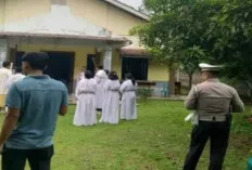  Misa Vigili Paskah di Indralaya Utara Berlangsung Khidmat dan Aman, Polres Ogan Ilir Kerahkan Personel Gabung