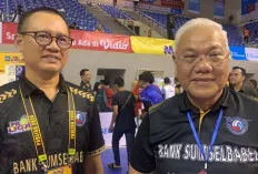 Dirut Bank Sumsel Babel Achmad Syamsudin Apresiasi Semangat Penonton
