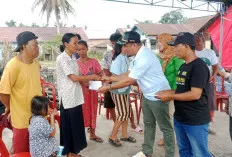 DPRD Muba Tunjukkan Kepedulian, Berikan Bantuan untuk Korban Kebakaran di Pinang Banjar