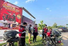 Pria Diduga Preman Diamankan di Depan Gerbang Tol Kramasan Ogan Ilir   
