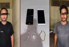 Duo Pelaku Pembobol Rumah di Desa Sumber Agung, Diamankan Polsek Keluang 