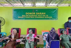 Kodim Muba Melalui Koramil Sungai Lilin Gelar Donor Darah 